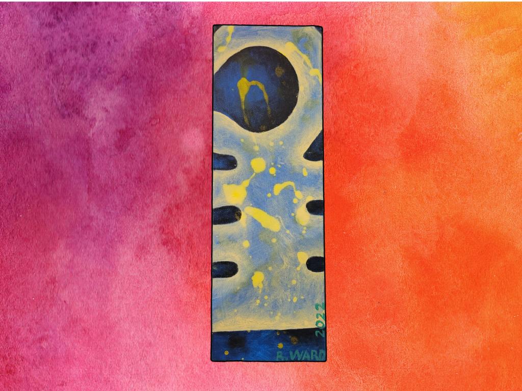 Elongated Art Piece by Norfolk Based Richard Ward