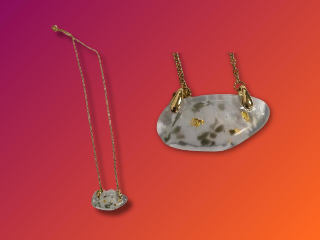 Glass Pendant 2 by ASHA Retiree Andrea Falzarano