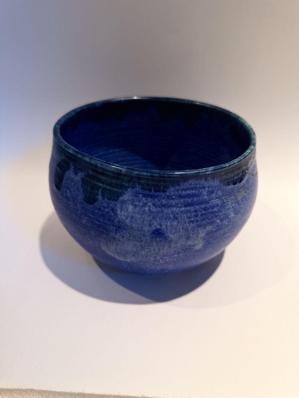 McCarty Blue Cobalt Christening Bowl
