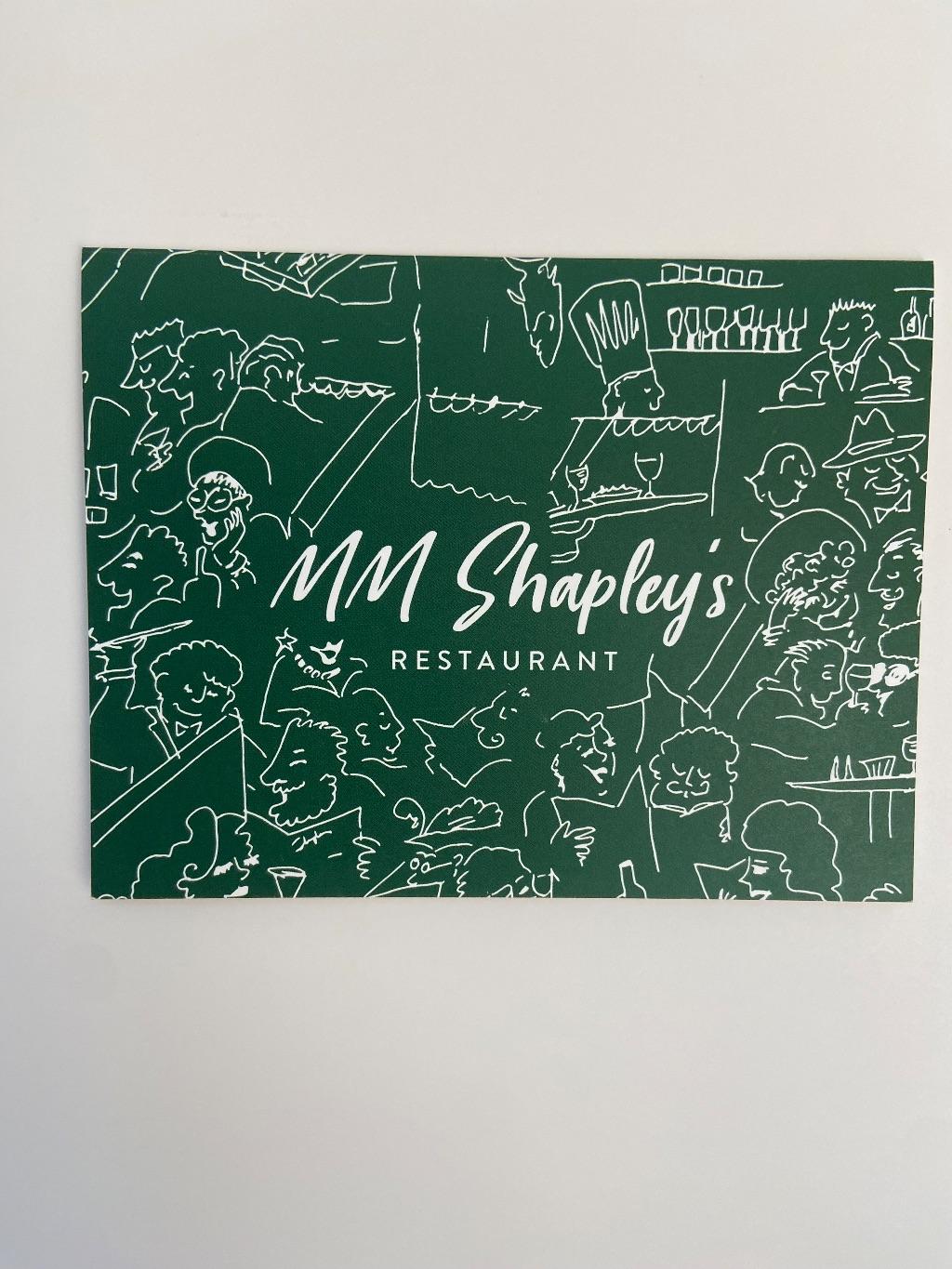 Shapley's Gift Card $100