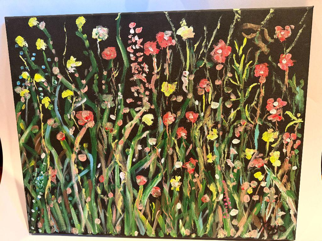 ''Wildflowers'' Original Art by Kayo Sykes