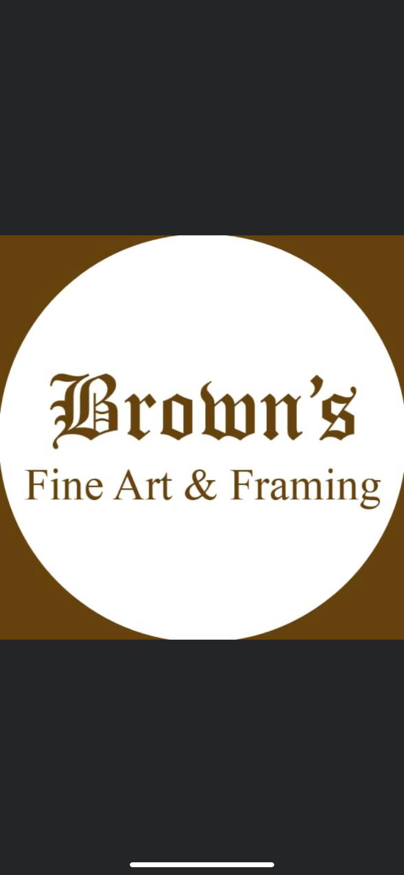 Brown’s Fine Art & Framing Gift Certificat...