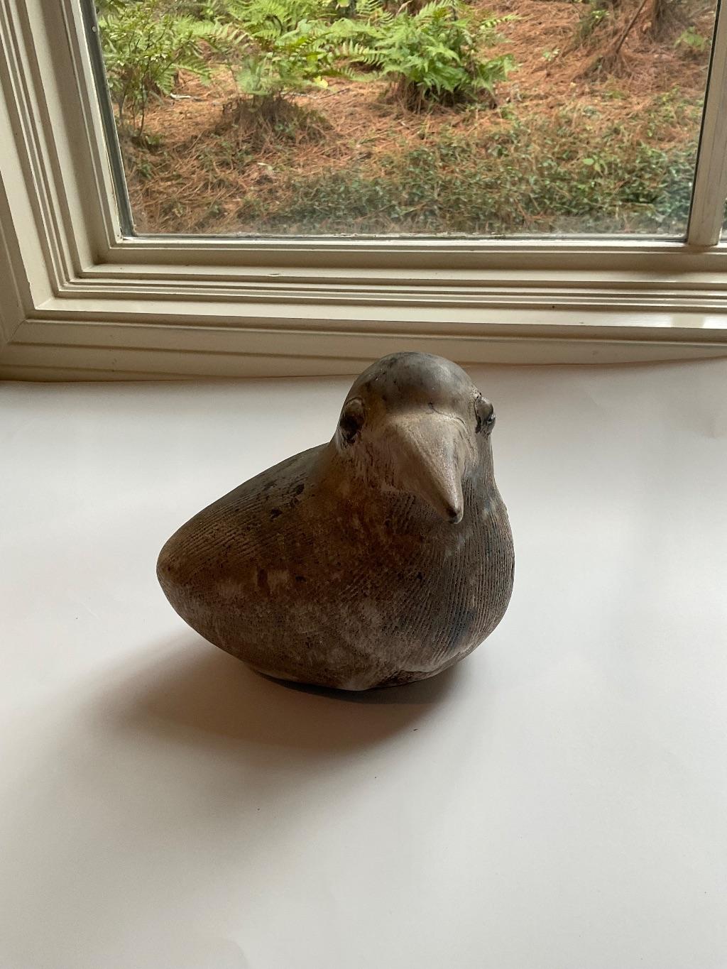 McCarty Pottery Nutmeg Glaze Grouse bird
