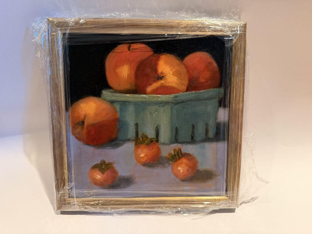 ''Peaches and Persimmons'' Original Art by Catherine...