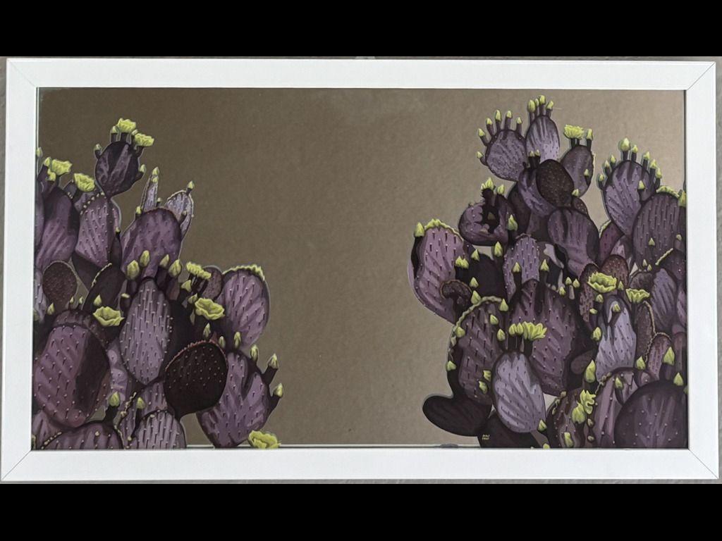 Analy Diego Artwork - ''Purple Pricks''