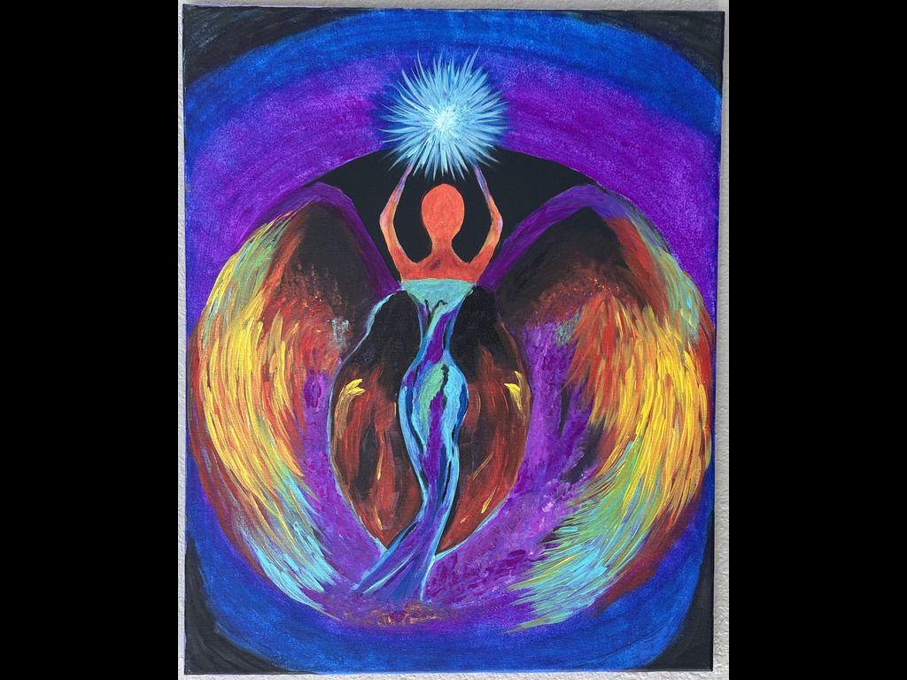 Lorena Lona Artwork - ''Light of an Angel''
