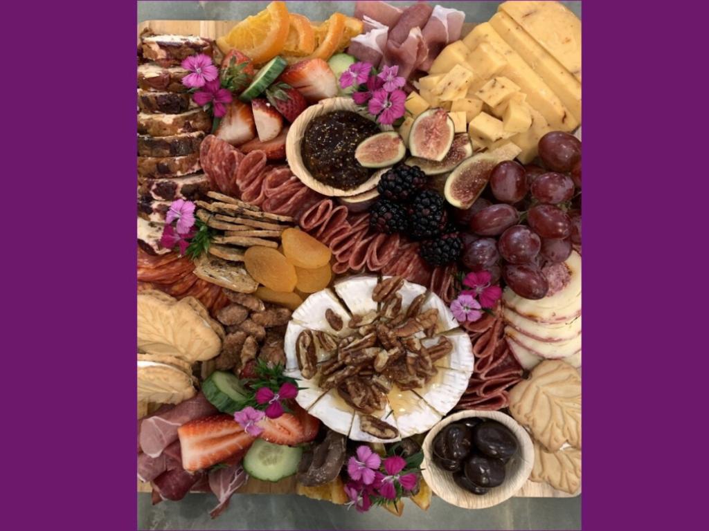 Charcuterie Board and Wine