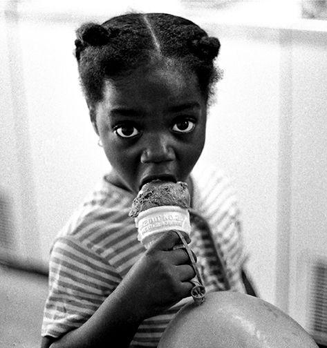 Girl Eating Ice Cream, 1967