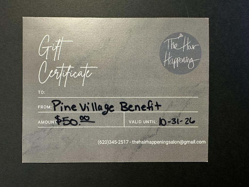 $50 Gift Certificate