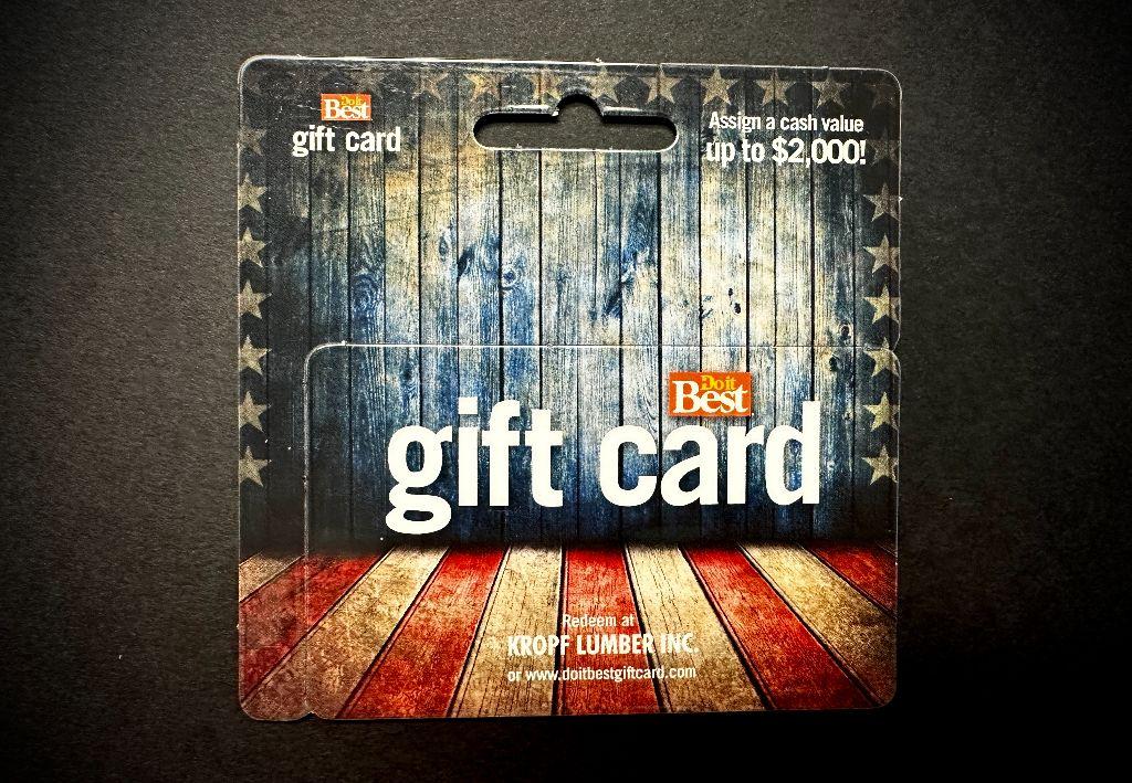 $50 Gift Card - Kropf Lumber