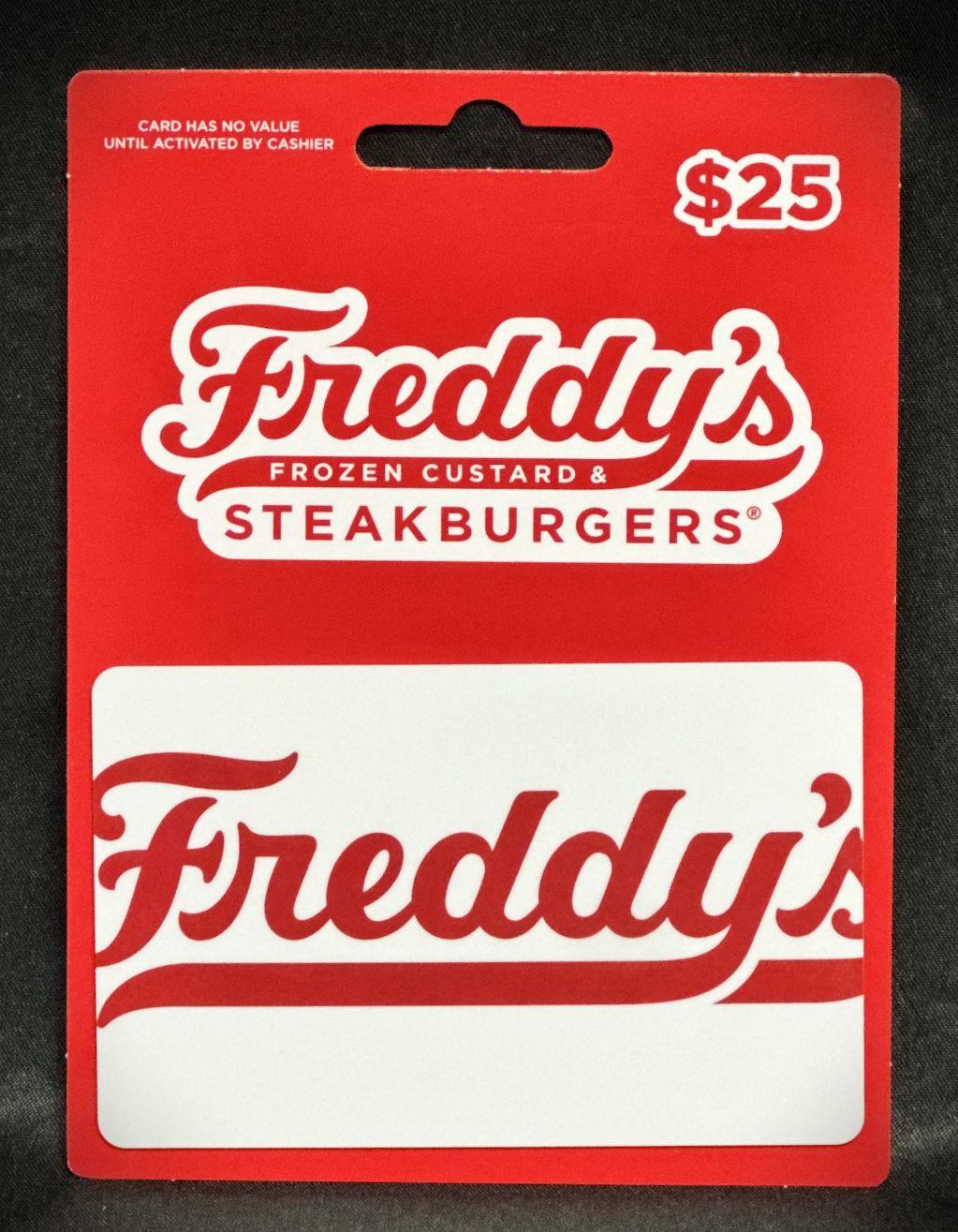 $25 Freddy's Gift Card