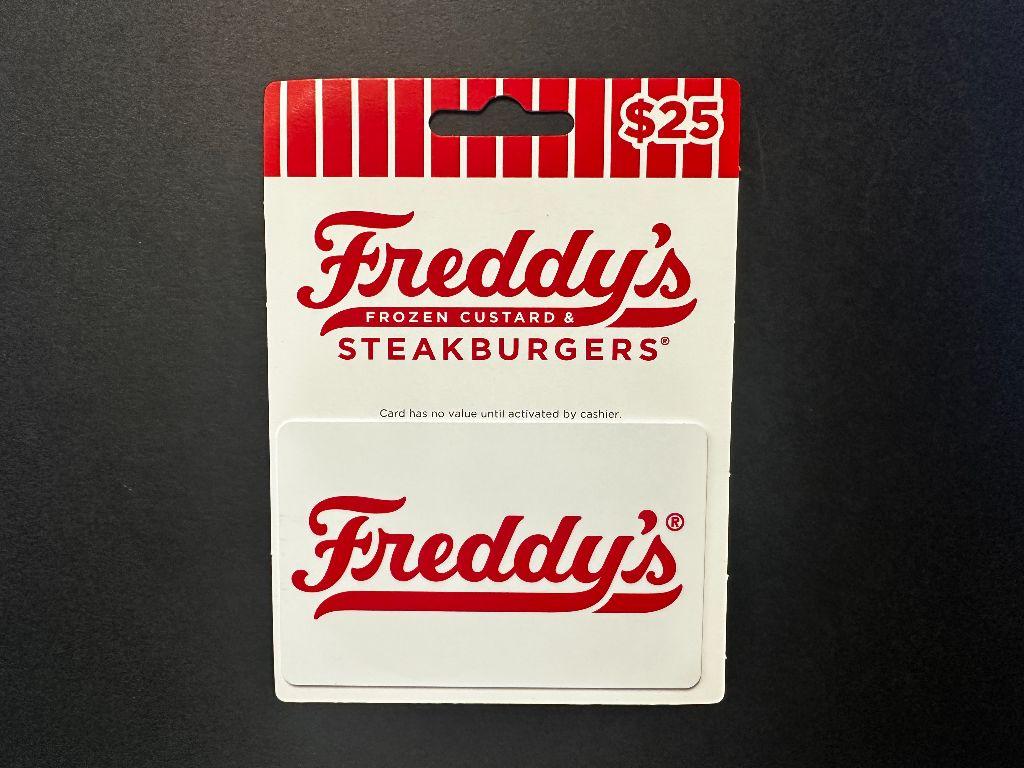 $25 Freddie's Gift Card