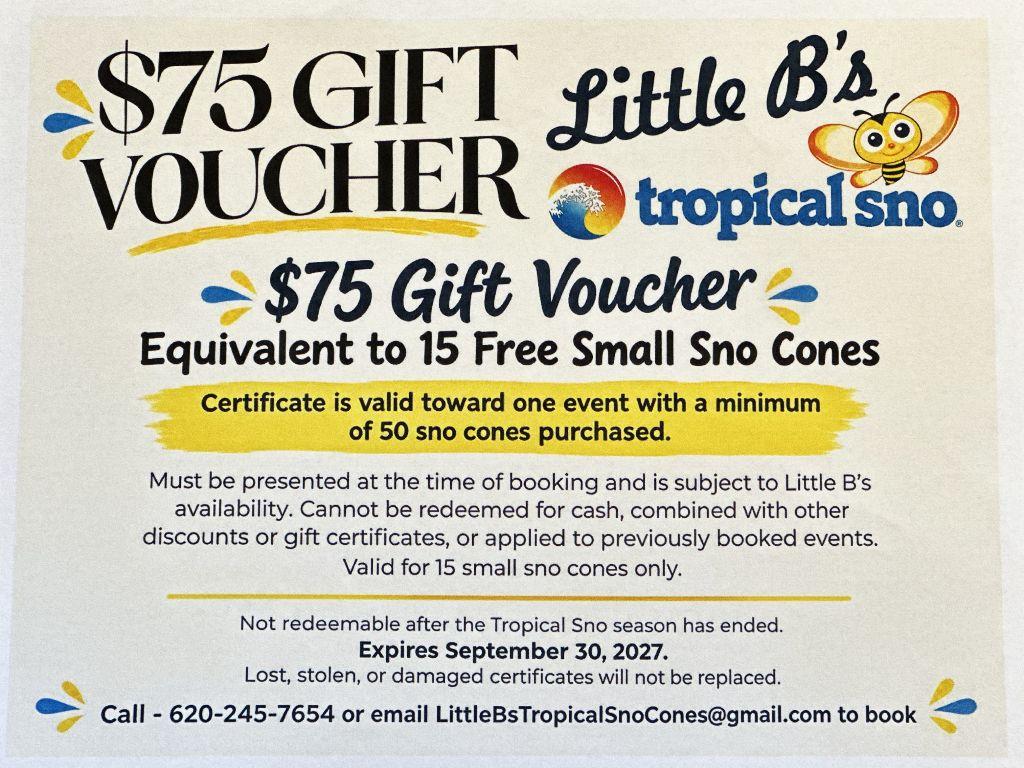 $75 Gift Voucher