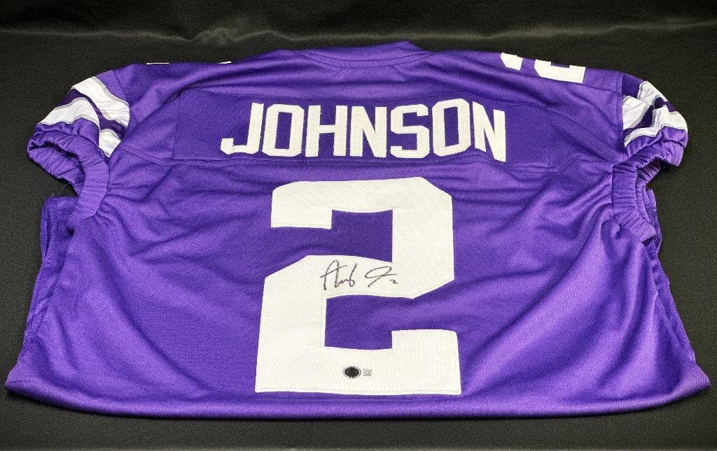 KState Jersey Autographed by Avery Johnson