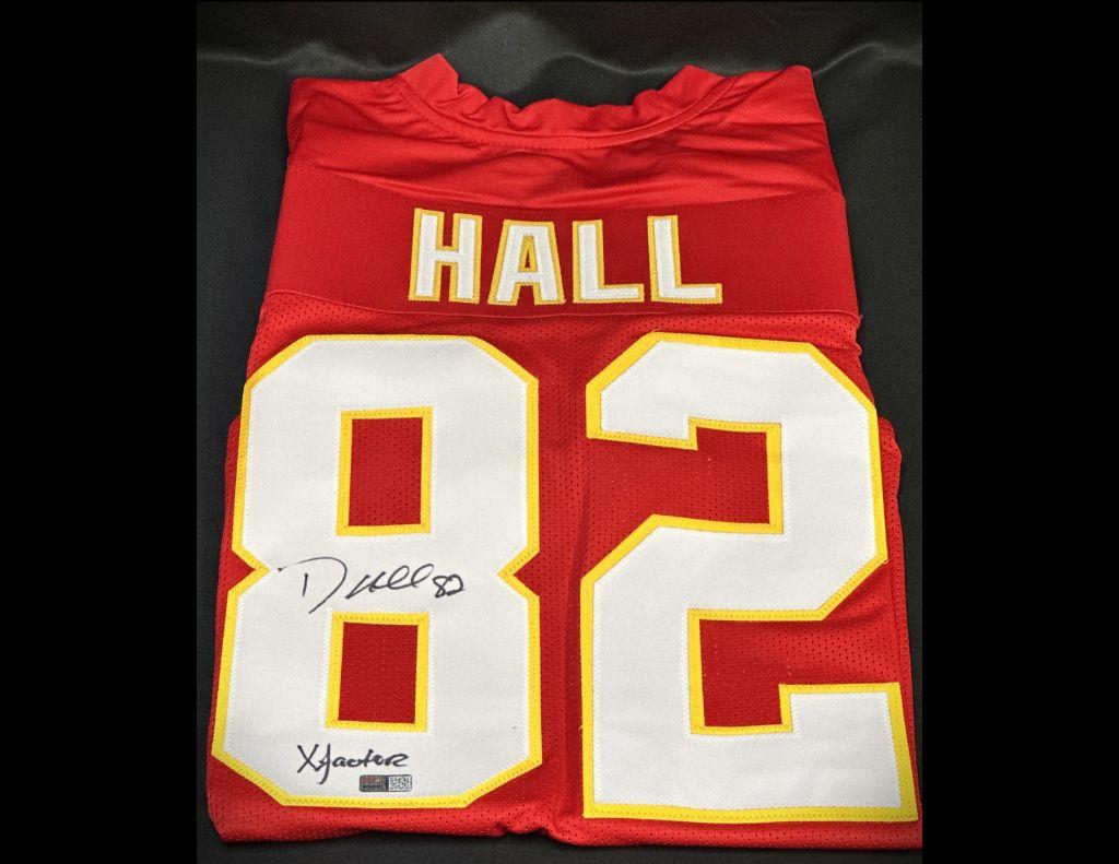 KC Chiefs Jersey Autographed by Dante Hall