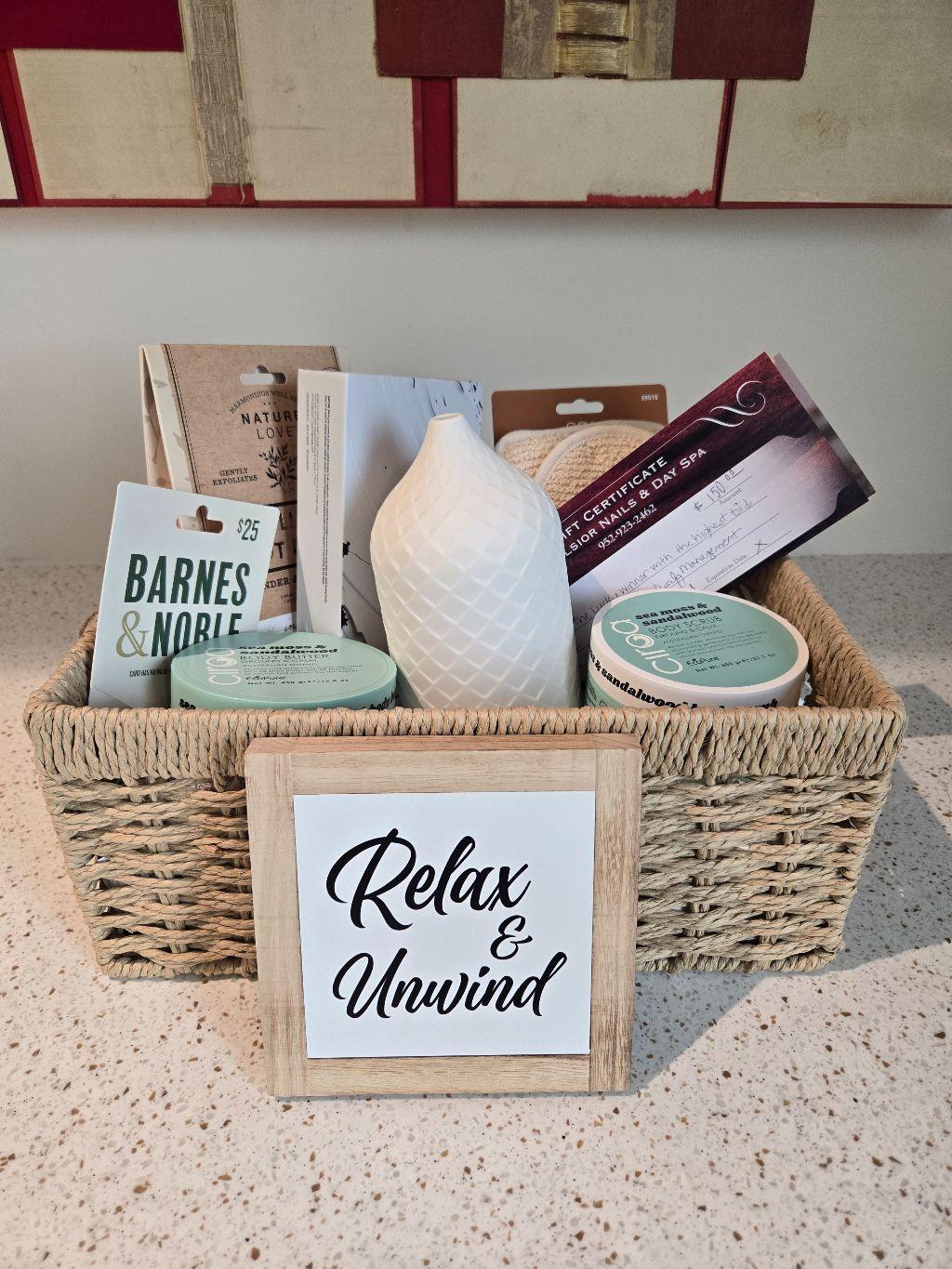 Relax and Rewind Basket