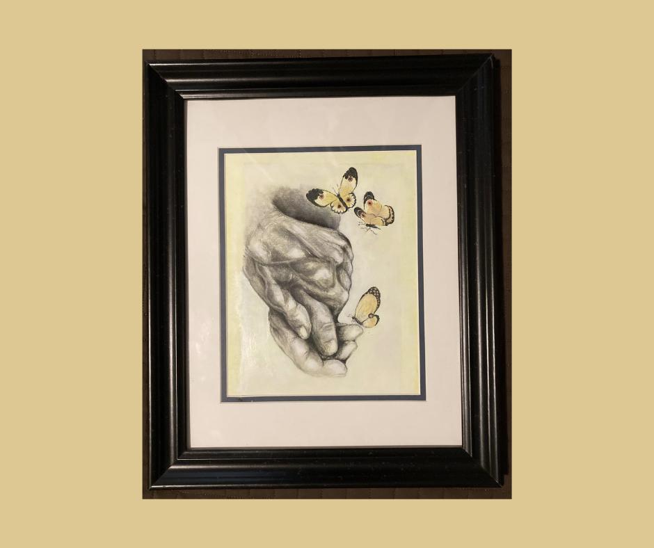 ''Gentleness'' Watercolor by Okie Anderson