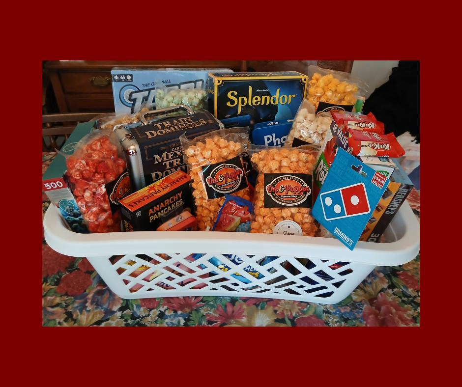 Fun for the Whole Family Game Night Basket