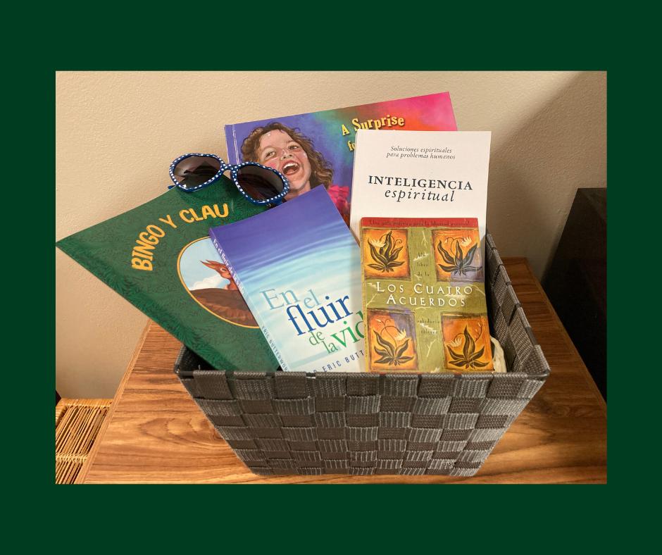 Spanish Ministry Book Basket