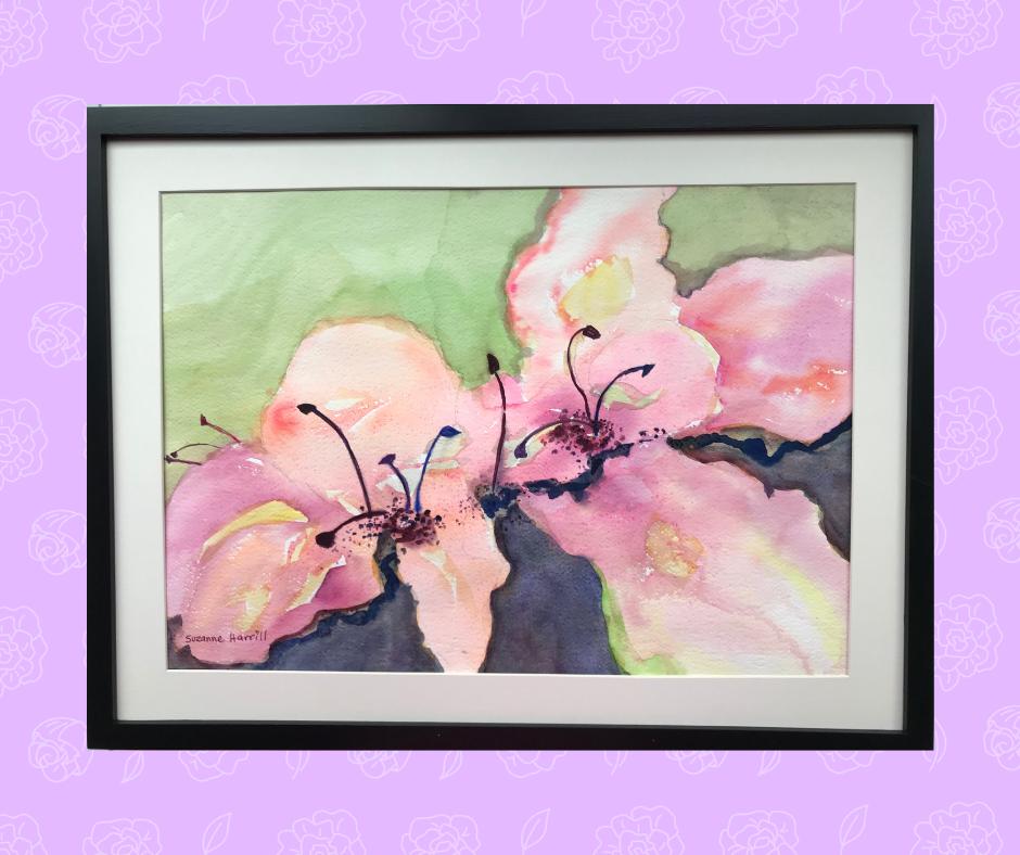 Playing with Watercolor - Class for 4