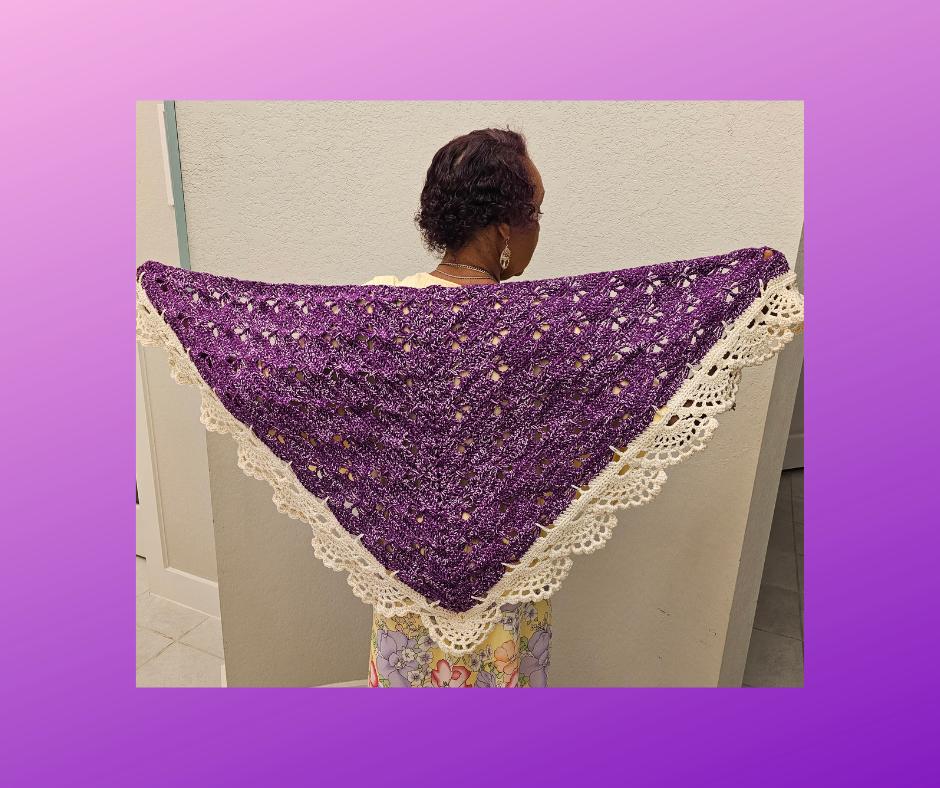 Butterfly Prayer Shawl by Kristy Royal