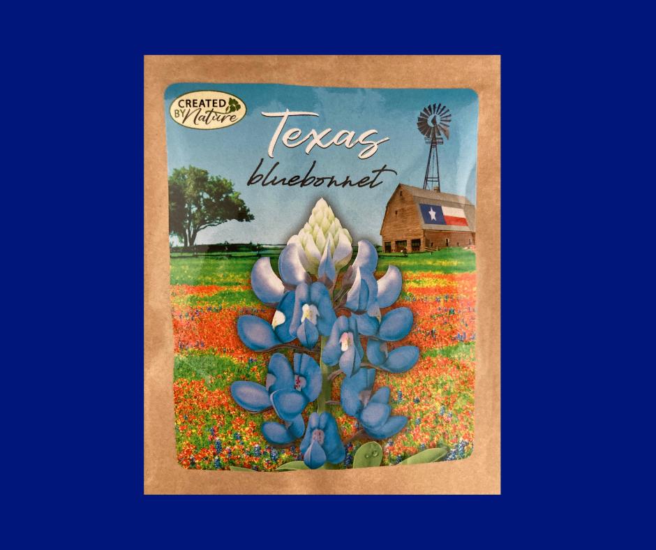 Bluebonnets Blooming Everywhere Basket