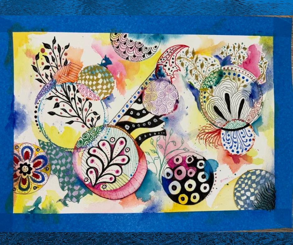 MIXED MEDIA ART SESSION