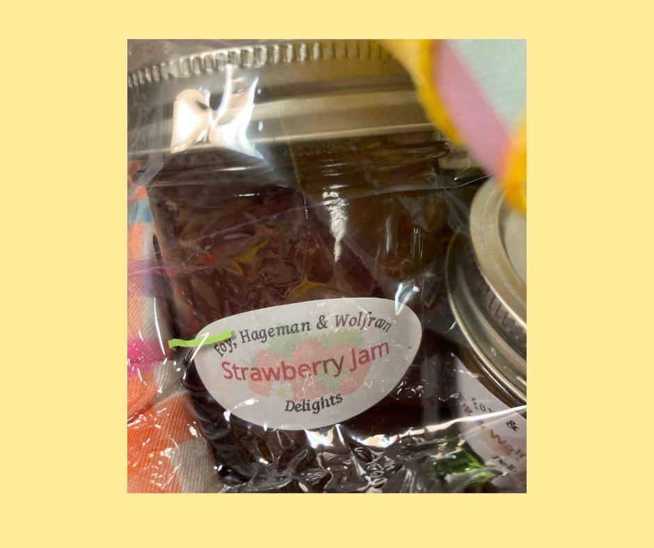 Basket of Homemade Jams from Dana & Stephanie Foy