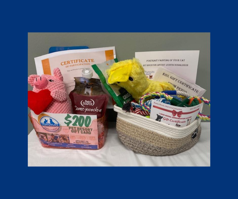 Love My Dog Basket - Pet Portrait, Toys, Gift Certif...