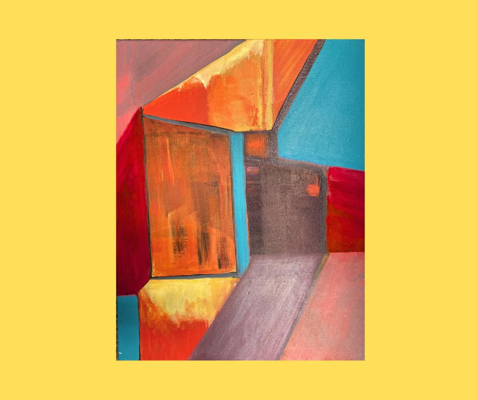 Acrylic Abstract Painting by Anita Eigler