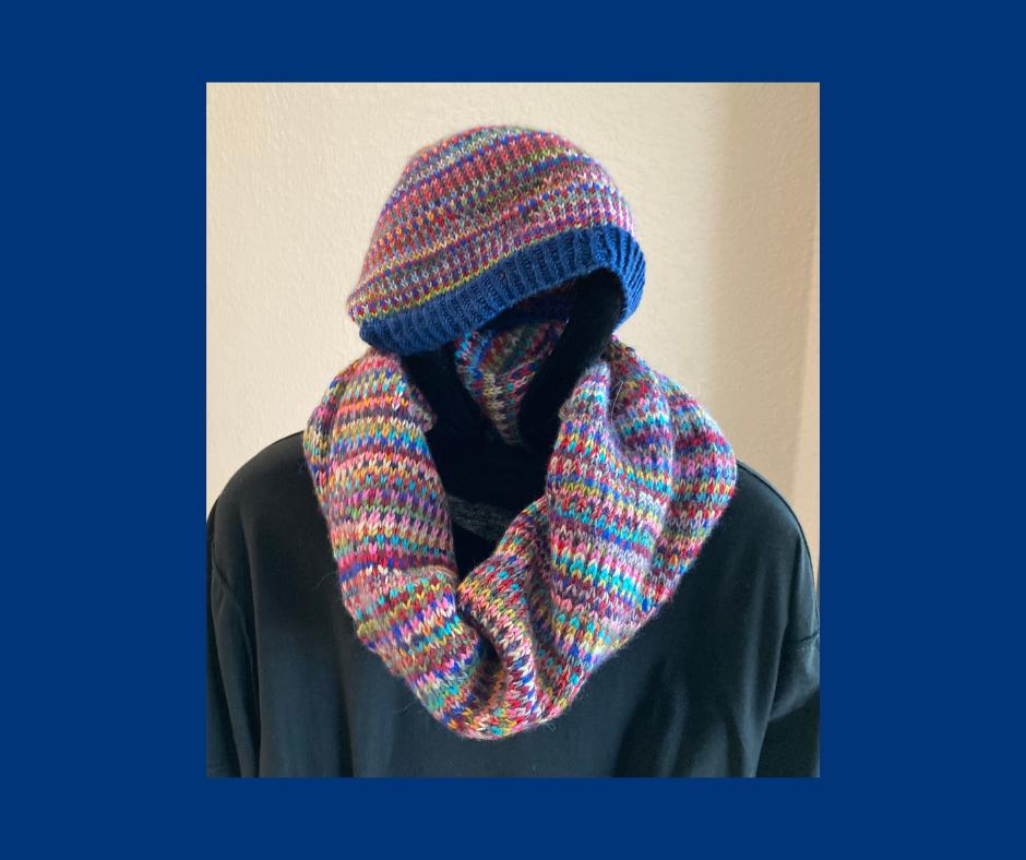 Hand Knitted Cowl and Cap by Cindy Wolfram