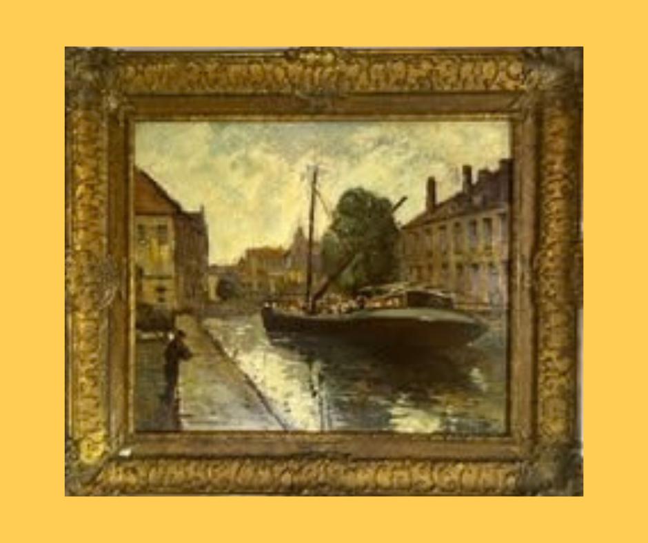 Original, Signed, and Framed Oil Painting by Adrian ...