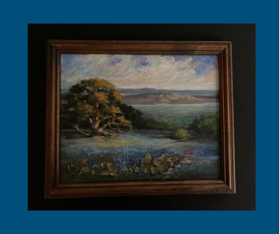 Hill Country Art Landscape by Margie Billingsley