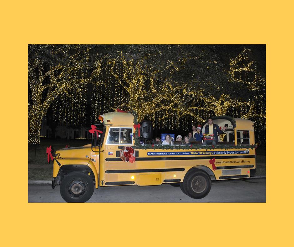 MISTER MCKINNEY CHRISTMAS LIGHTS BUS TOUR