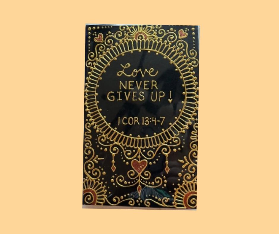 Hand Painted Journal by Macy Ulbricht