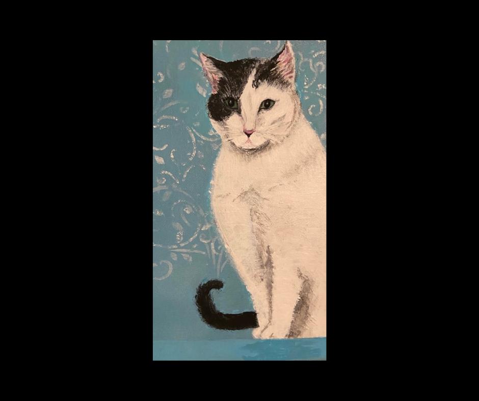 Pet Portrait by artist Judith Donaldson