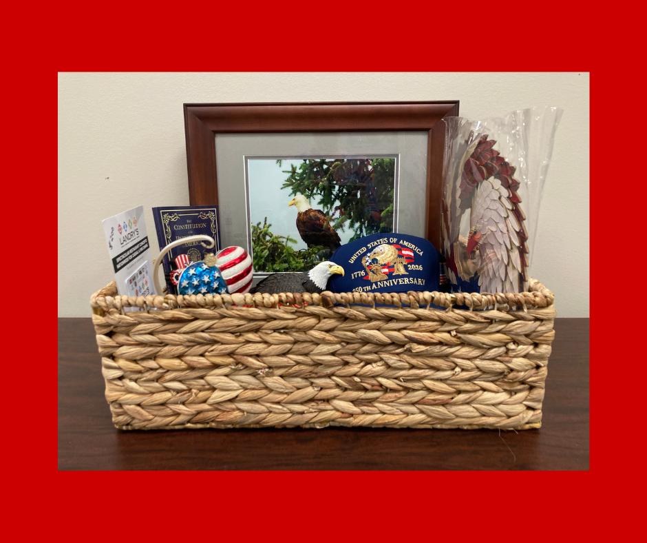 250th Anniversary USA Gift Basket