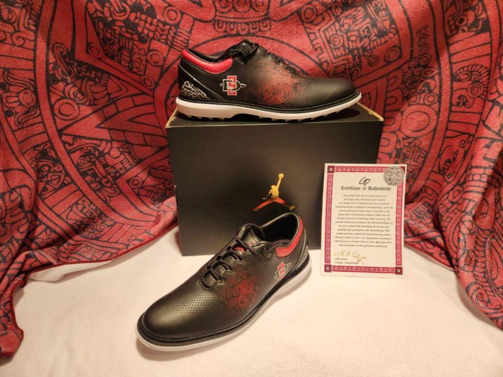Custom Aztec Link Nike Air Jordan Shoes