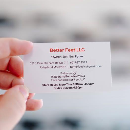 $50 Gift Card to Better Feet Shoes & Neuropathy