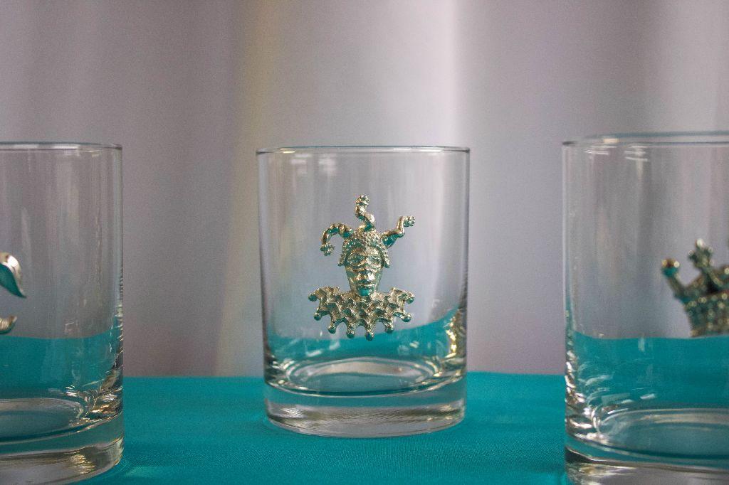 Handcrafted Pewter Highball Glasses
