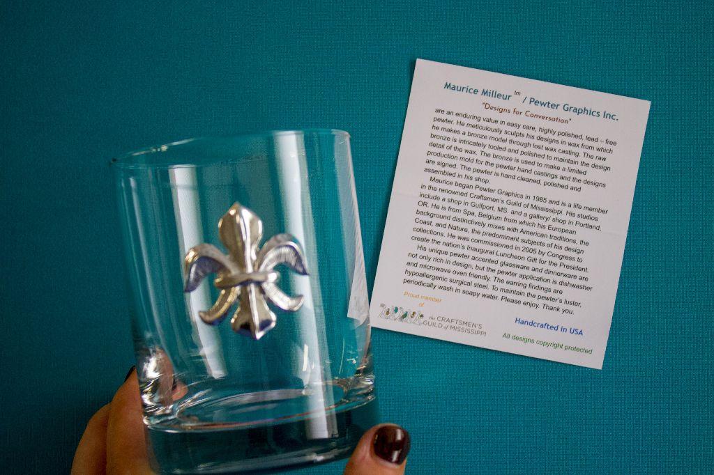 Handcrafted Pewter Highball Glasses