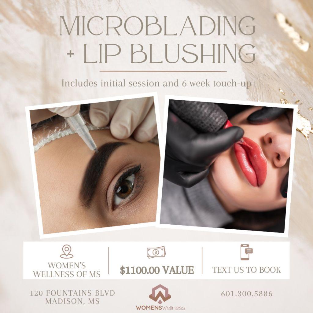 Microblading and Lip Blushing