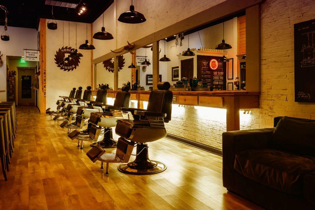 Noble Barber Gift Set – $50 Gift Card, Stickers, Koozie & More!