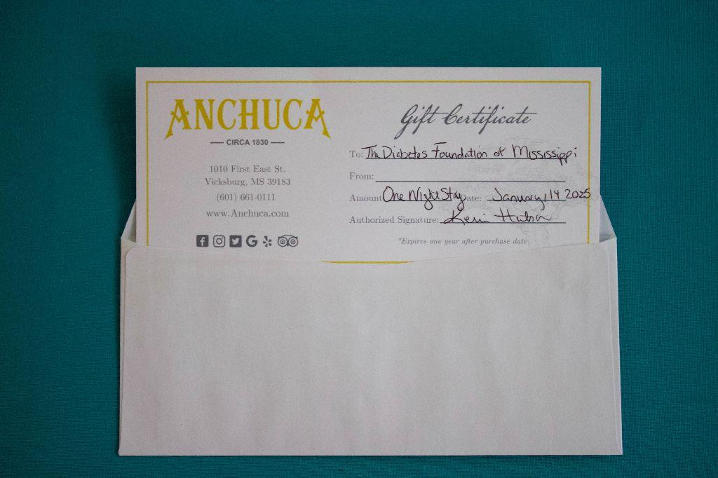 1 Night Stay at Anchuca Historic Mansion and Inn
