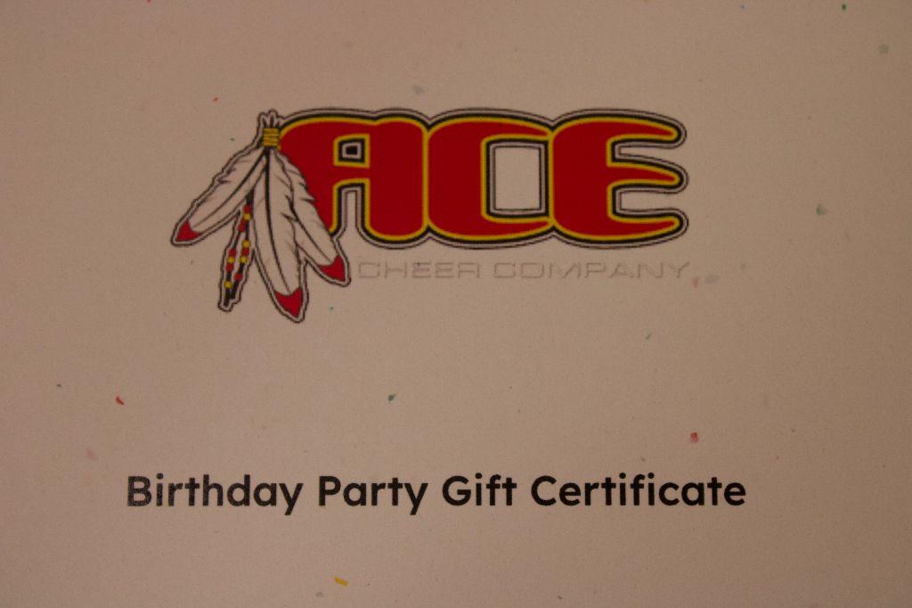 Birthday Party Voucher