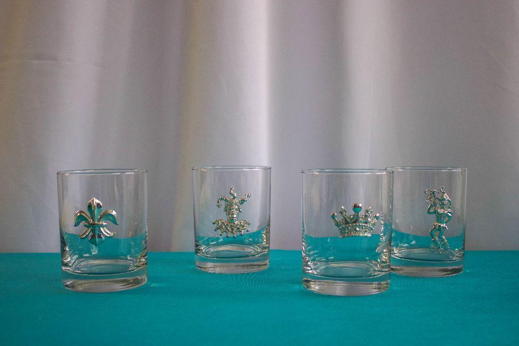 Handcrafted Pewter Highball Glasses