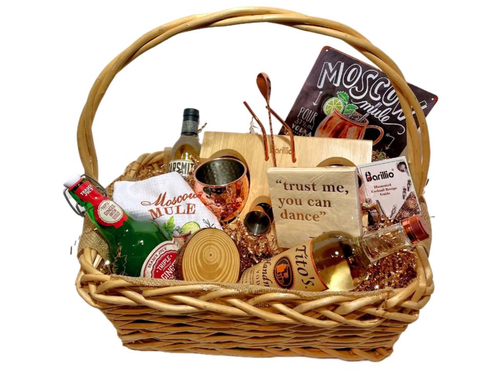 Copper Moscow Mule Basket