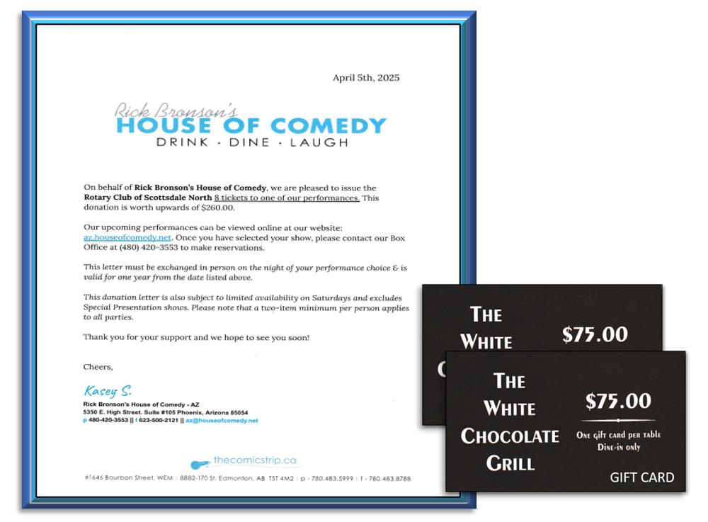 8-Tickets to Rick Bronson’s House of Comedy, T...