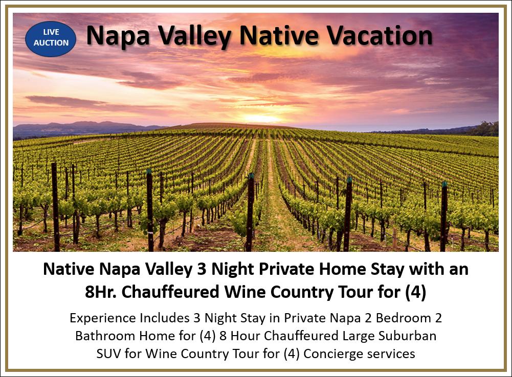 Napa Valley Native Vacation