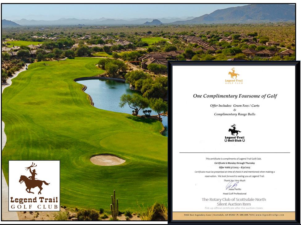 Legend Trail Golf Club Foursome Golf Package